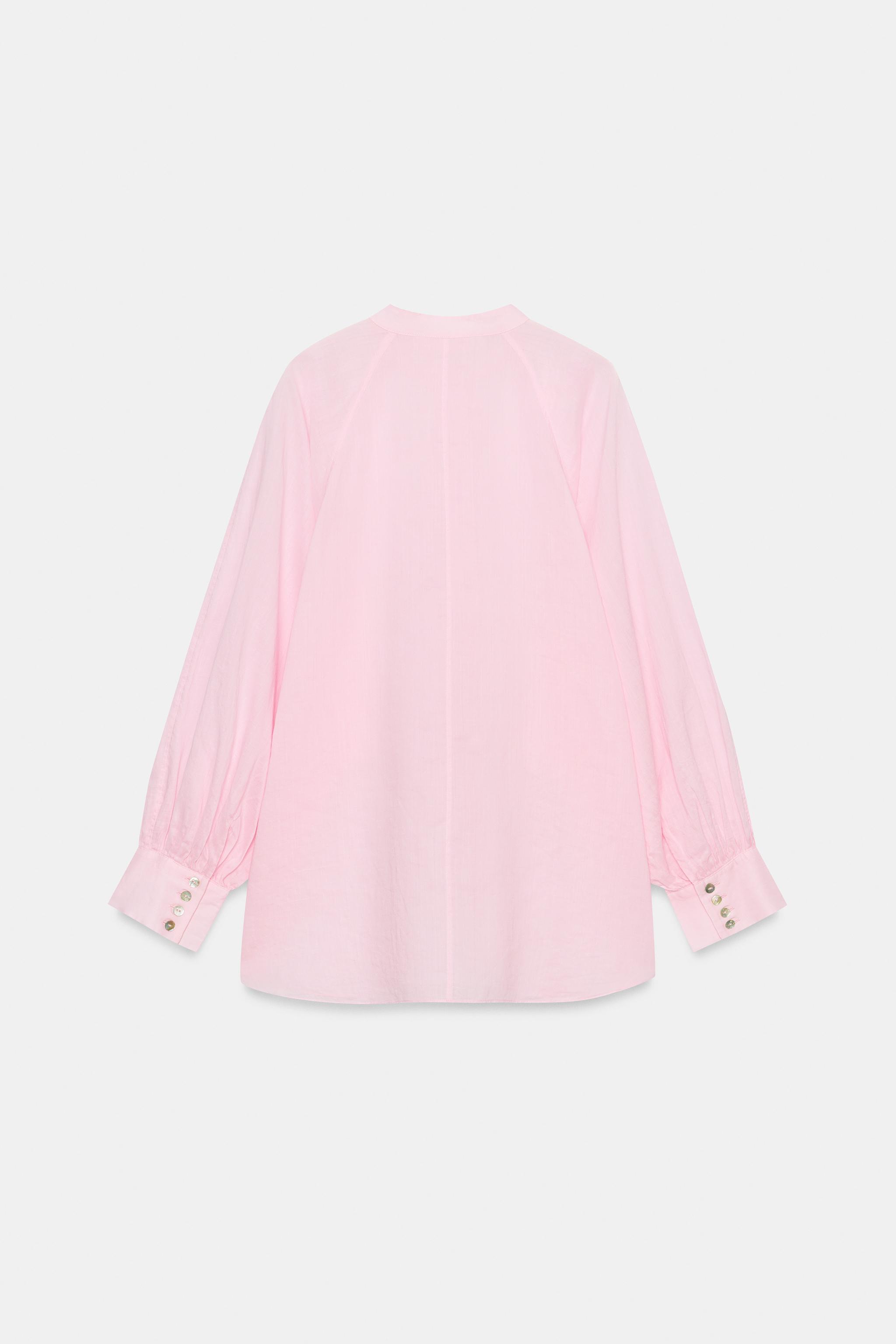 FLOWY RAMIE SHIRT ZW COLLECTION